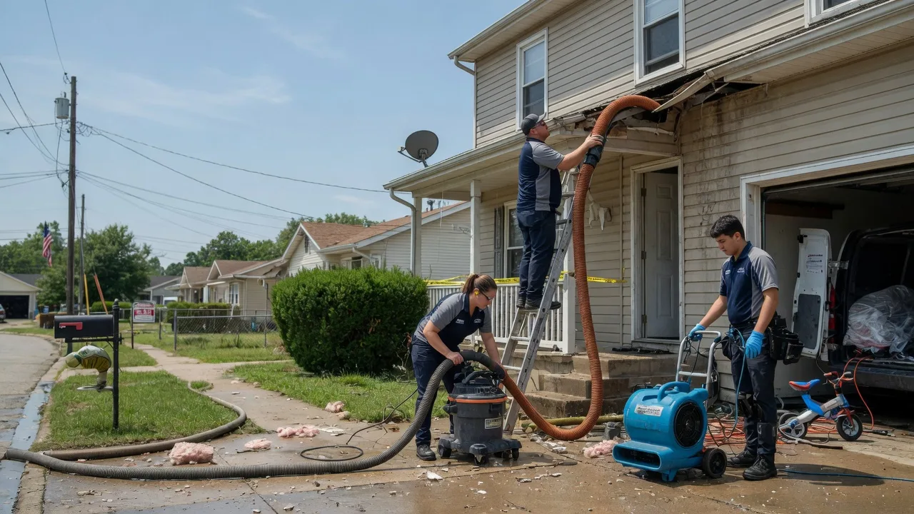 Water Damage Restoration in Amory, MS near me